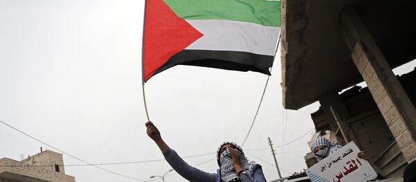 Protestas en Palestina (imagen referencial) - Sputnik Mundo