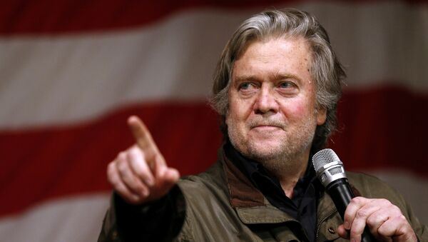 Steve Bannon, ex estratega jefe de la Casa Blanca - Sputnik Mundo