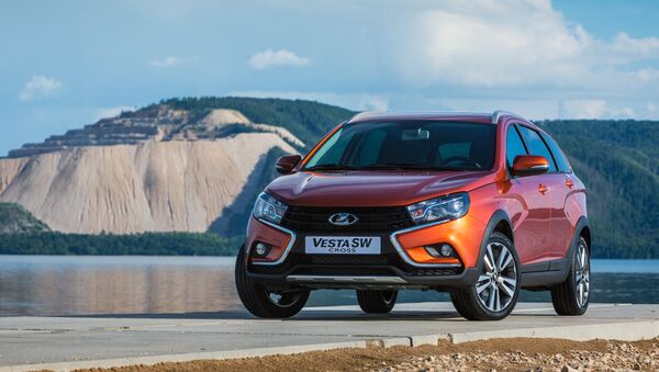 Un Lada Vesta SW Cross - Sputnik Mundo