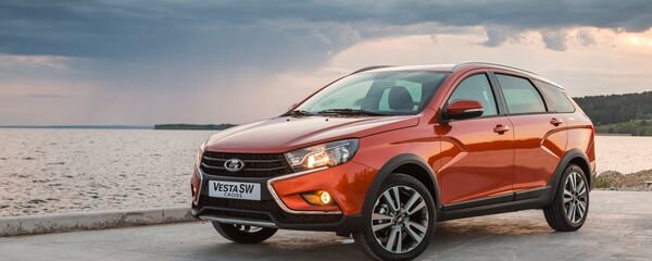 Un Lada Vesta SW Cross - Sputnik Mundo