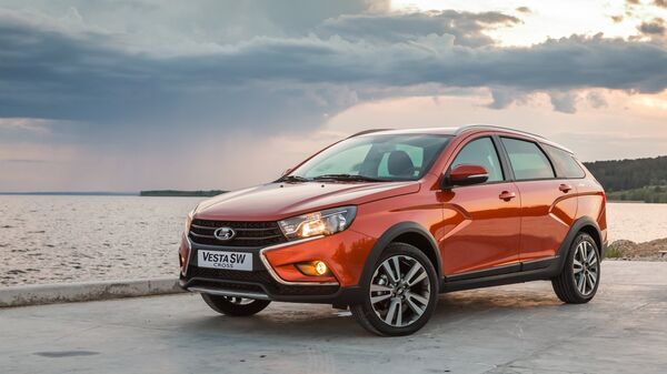 Un Lada Vesta SW Cross - Sputnik Mundo