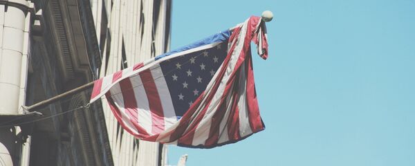 La bandera de EEUU - Sputnik Mundo
