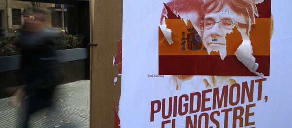 Campaña electoral de Carles Puigdemont - Sputnik Mundo