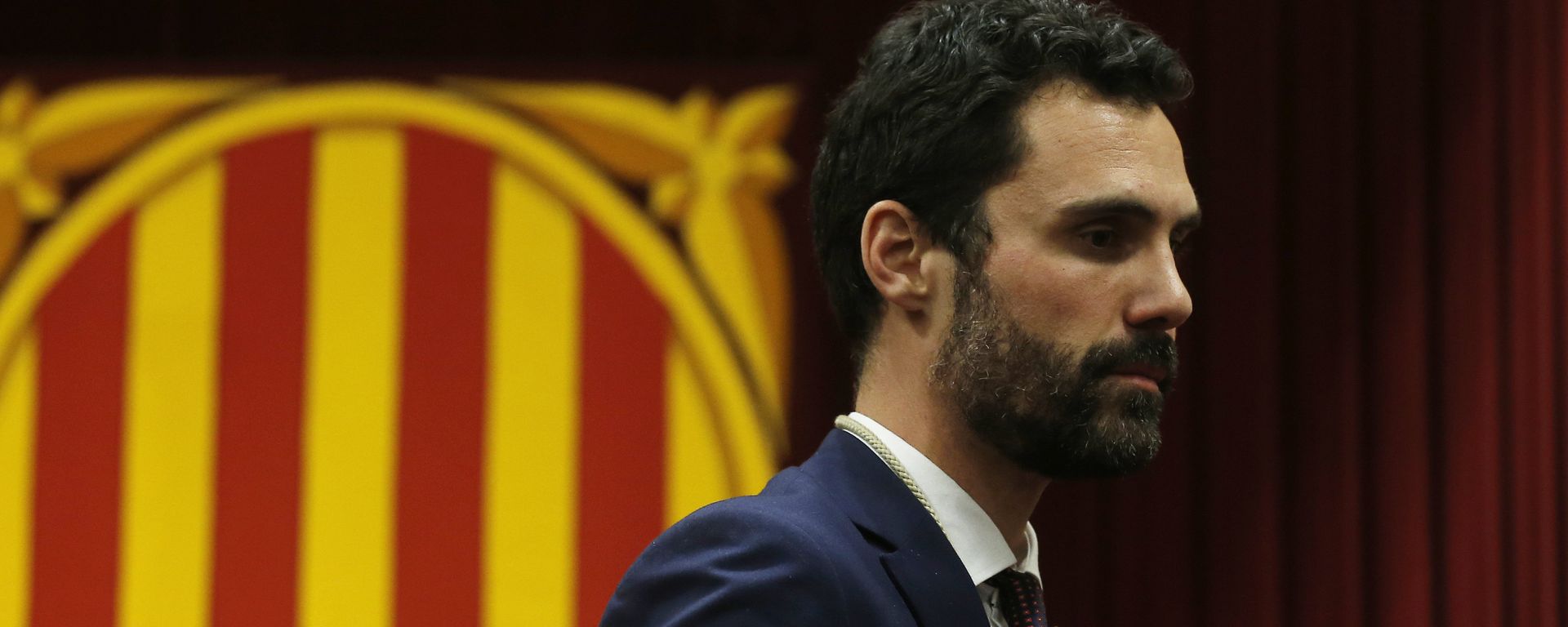 Roger Torrent, nuevo presidente del Parlamento de Cataluña Roger Torrent, nuevo presidente del Parlamento de Cataluña - Sputnik Mundo, 1920, 01.03.2021