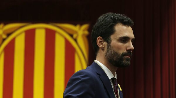 Roger Torrent, presidente del Parlamento de Cataluña - Sputnik Mundo