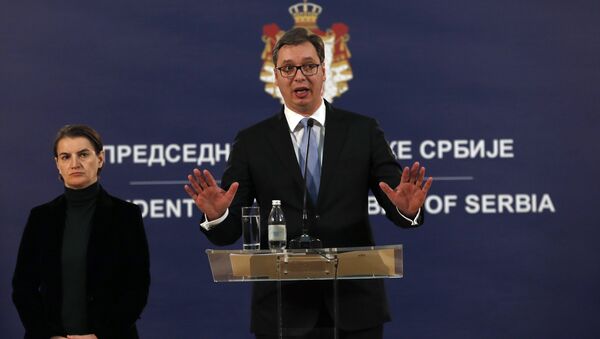 Aleksandar Vucic, el presidente de Serbia - Sputnik Mundo