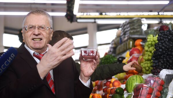 Vladímir Zhirinovski, el líder del Partido Liberal-Demócrata (LDPR) - Sputnik Mundo