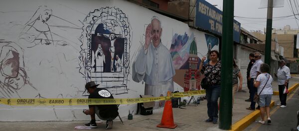 La situación en Lima antes de la visita del Papa, Perú - Sputnik Mundo