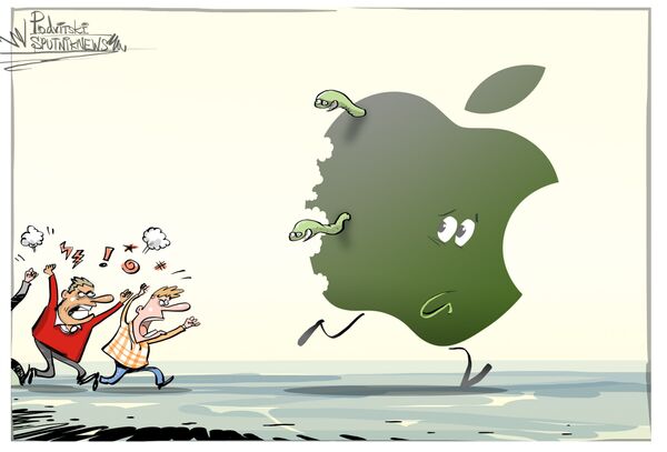 A Apple se la comen viva - Sputnik Mundo