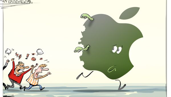 A Apple se la comen viva A Apple se la comen viva - Sputnik Mundo