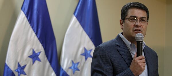 Juan Orlando Hernández, presidente de Honduras - Sputnik Mundo