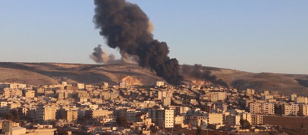 Impactantes imágenes de la operación militar turca contra los kurdos en Afrin - Sputnik Mundo