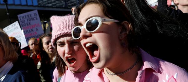 ¿Por qué demonios sigues aquí?: la Marcha de las Mujeres anti-Trump en EEUU ¿Por qué demonios sigues aquí?: la Marcha de las Mujeres anti-Trump en EEUU - Sputnik Mundo