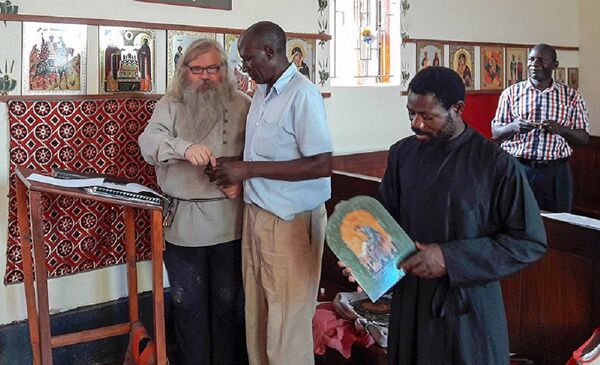 Nikola Bobkov, jefe de la misión de la Iglesia ortodoxa rusa de viejos creyentes (RPSC) en Uganda - Sputnik Mundo