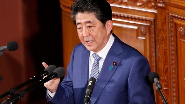 Shinzo Abe, primer ministro de Japón - Sputnik Mundo