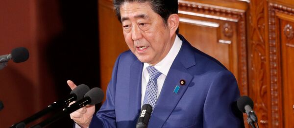 Shinzo Abe, primer ministro de Japón - Sputnik Mundo