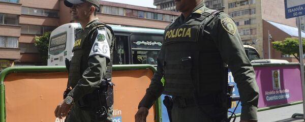Policía colombiana (colombiana) - Sputnik Mundo