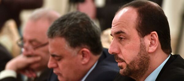 Naser Hariri, el líder de la opositora Comisión Siria - Sputnik Mundo