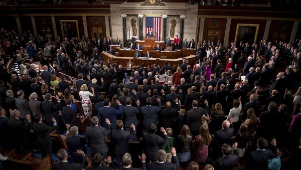 La Cámara de Representantes de EEUU (archivo) - Sputnik Mundo