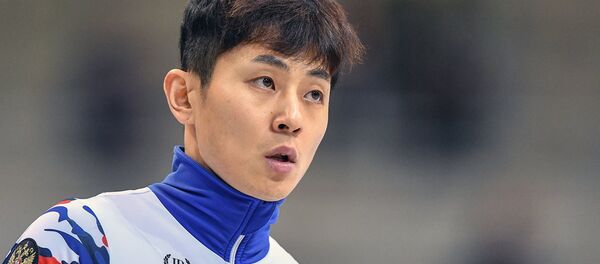 Víctor Ahn, patinador de velocidad en pista corta - Sputnik Mundo