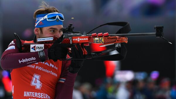 Campeón olímpico ruso en biatlón Antón Shipulin - Sputnik Mundo