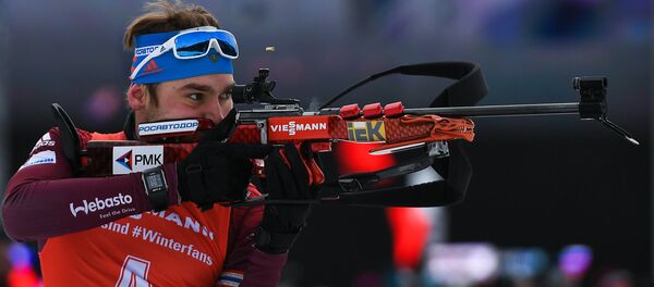 Campeón olímpico ruso en biatlón Antón Shipulin - Sputnik Mundo