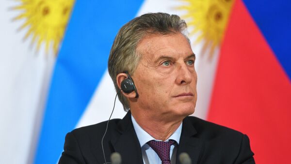 Mauricio Macri, presidente de Argentina - Sputnik Mundo