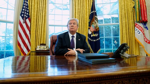 Donald Trump, presidente de EEUU - Sputnik Mundo