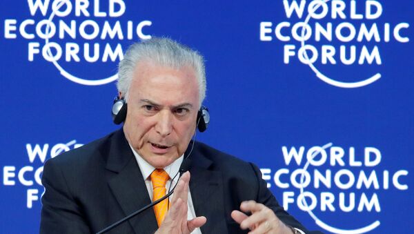 Michel Temer, el presidente brasileño - Sputnik Mundo