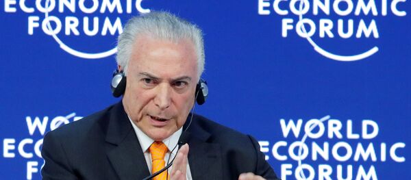 Michel Temer, el presidente brasileño - Sputnik Mundo