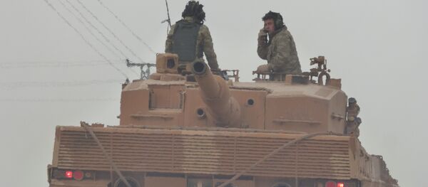 Operación turca en Afrín, Siria Operación turca en Afrín, Siria - Sputnik Mundo