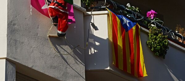 Bandera de Cataluña (imagen referencial) - Sputnik Mundo