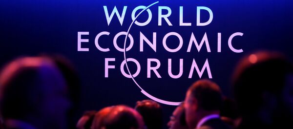 Logo del Foro Económico Mundial en Davos 2018 Logo del Foro Económico Mundial en Davos 2018 - Sputnik Mundo