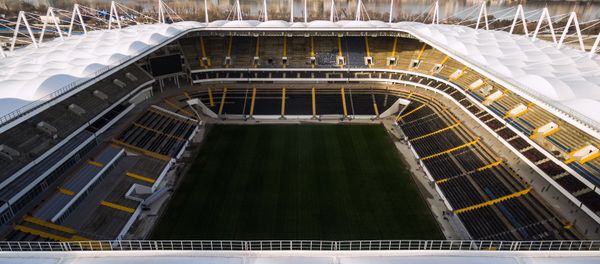El estadio de fútbol Rostov Arena, en construcción en Rostov del Don - Sputnik Mundo