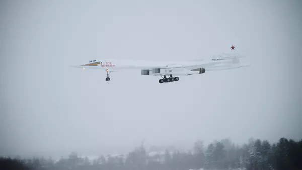 El nuevo bombardero estratégico Tu-160 'Piotr Deinekin'