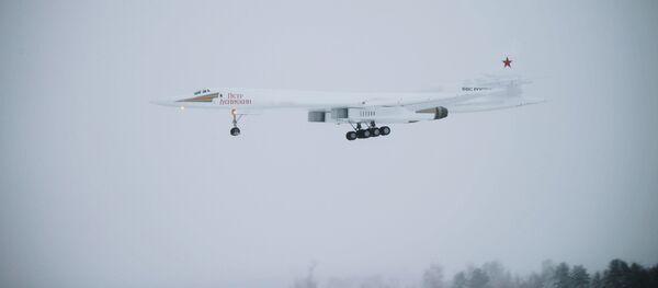 El nuevo bombardero estratégico Tu-160 'Piotr Deinekin' - Sputnik Mundo