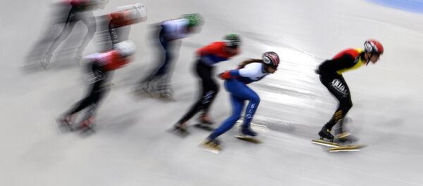 Patinaje de velocidad sobre pista corta Patinaje de velocidad sobre pista corta - Sputnik Mundo