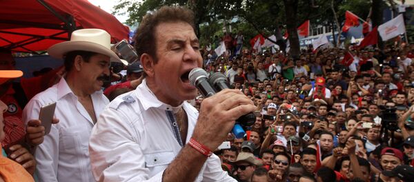 Salvador Nasralla, el excandidato presidencial y líder de la Alianza de Oposición de Honduras - Sputnik Mundo