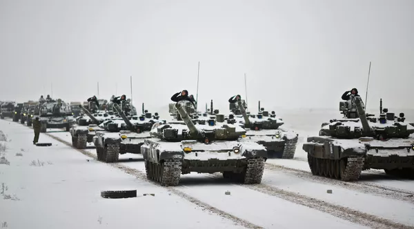 Los preparativos para el desfile del 75 aniversario de la Batalla de Stalingrado Los preparativos para el desfile del 75 aniversario de la Batalla de Stalingrado