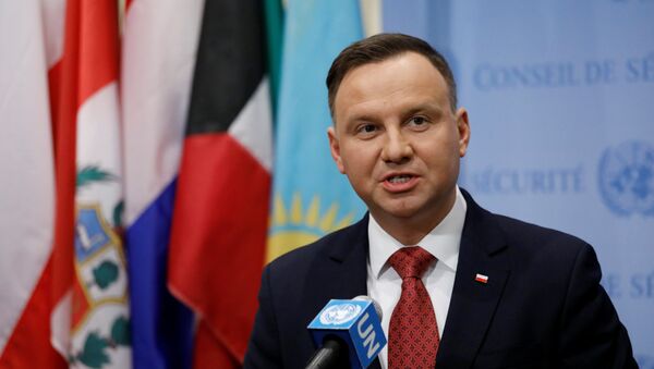 Andrzej Duda, el presidente polaco - Sputnik Mundo