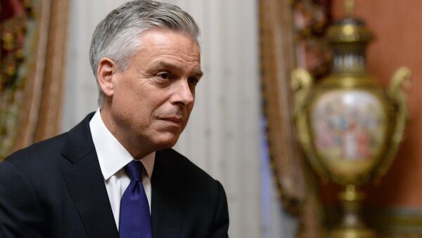 Jon Huntsman, el jefe de la legación diplomática de EEUU en Rusia - Sputnik Mundo