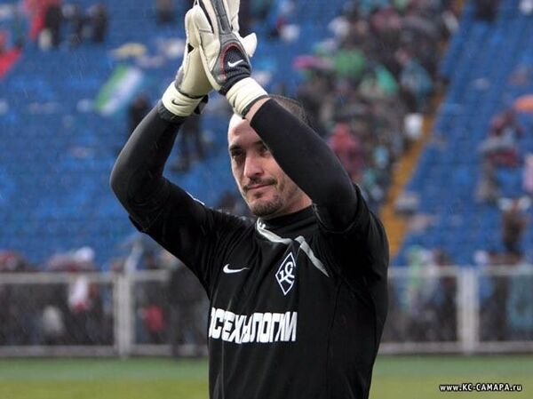 Eduardo Lobos, guardameta chileno que jugó en el fútbol ruso Eduardo Lobos, guardameta chileno que jugó en el fútbol ruso - Sputnik Mundo