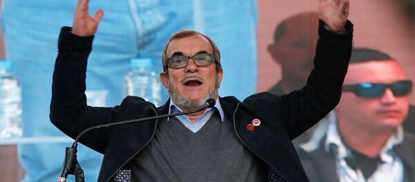 Rodrigo Londoño, alias Timochenko, máximo líder de las FARC - Sputnik Mundo