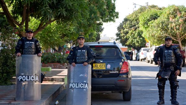 Policía de Barranquilla, Colombia - Sputnik Mundo