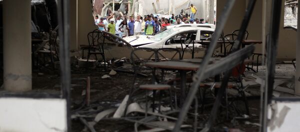 Consecuencias del atentado ocurrido cerca de una estación policial en Ecuador - Sputnik Mundo