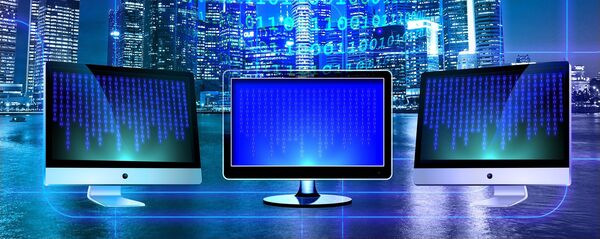 Una red de computadoras (imagen referencial) - Sputnik Mundo