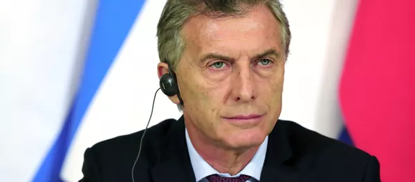 Mauricio Macri, presidente argentino Mauricio Macri, presidente argentino - Sputnik Mundo