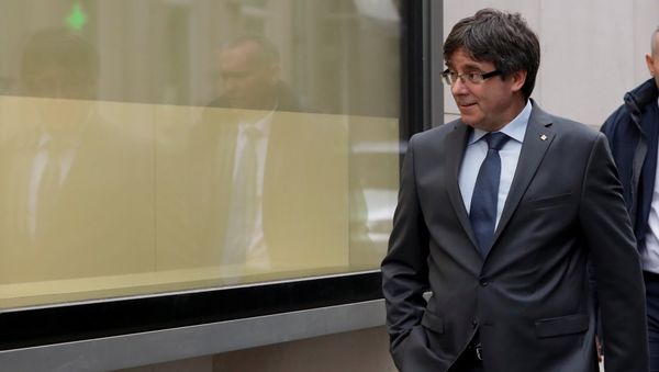 Carles Puigdemont, el expresidente catalán y líder independentista Carles Puigdemont, el expresidente catalán y líder independentista - Sputnik Mundo
