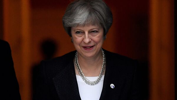 Theresa May, primera ministra del Reino Unido - Sputnik Mundo