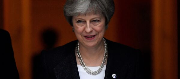 Theresa May, primera ministra del Reino Unido - Sputnik Mundo